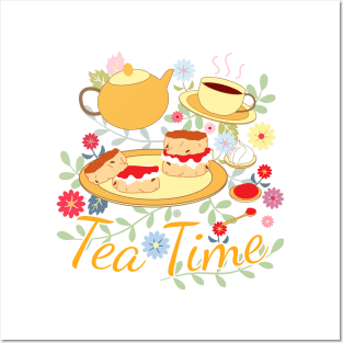 Tea Time Posters and Art